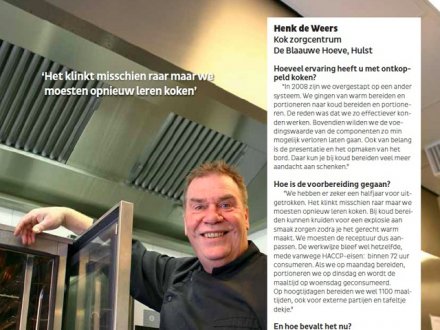 Gastvrije Zorg - Ontkoppeld koken
